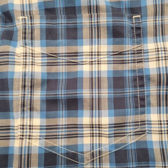 LL Bean Button Down Shirt Men's XXL TALL Short Sleeve Traditional Fit Lot of 5 - Picture 14 of 16